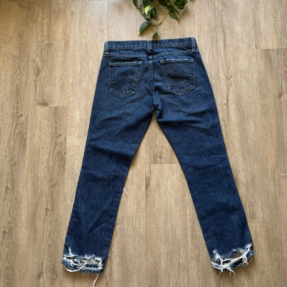Current/Elliot the cropped straight further destroyed hacked hem 26